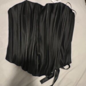 Windsor Black Corset Top